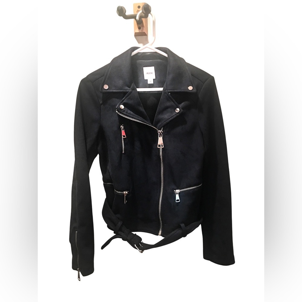Ardene Navy Blue Moto Style Jacket